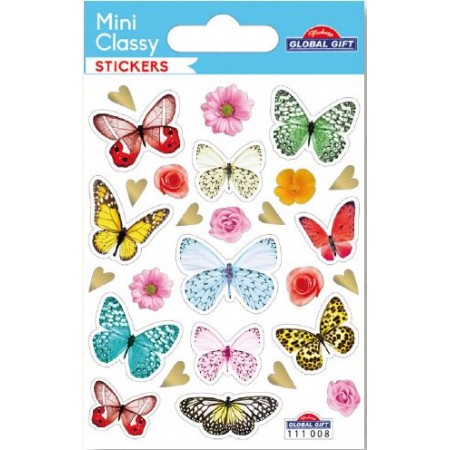 Papillons - Stickers Mini Classy - Global Gift