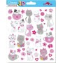 Chats 3D paillettes - Stickers Classy - Global Gift