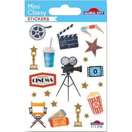 CINEMA - Stickers Mini Classy