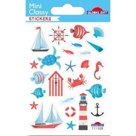 Thème de la mer - Stickers Mini Classy - Global Gift