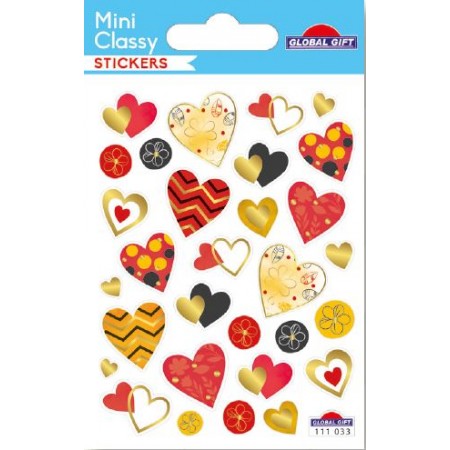 Coeur - Stickers Mini Classy - Global Gift