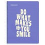 Notebook Messages A4 90g - 5x5 - Mauve Miquelrius