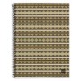 Notebook ECO DESIGN A4 80g - 5x5 -AZTECA Miquelrius