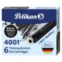 Pelikan Cartouches d'encre 4001 TP/6, noir