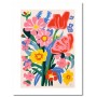 Poster fleurs - 30 x 40 cm