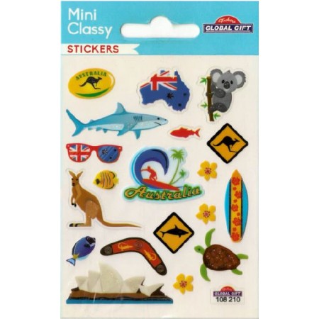 Australie - Stickers Mini Classy