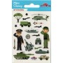 Militaires - Stickers Mini Classy