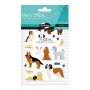 Sticker Mimi Stick, Sach 4 pl 10,5x16cm, Chiens - Multicolore - Maildor